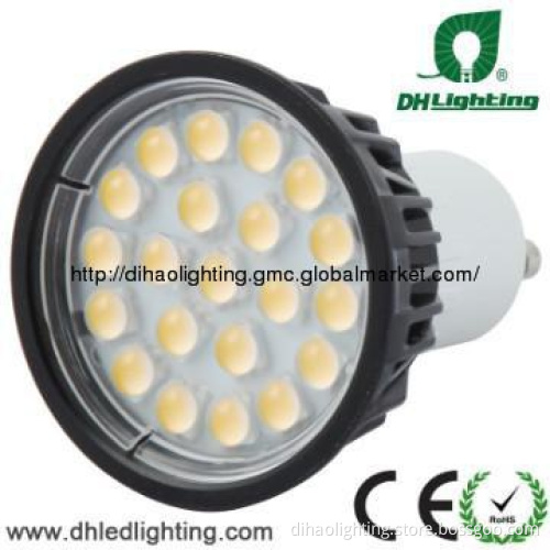 CE&ROHS approved 5W GU10 SMD 5050 LED Spotlight commercial lamp
